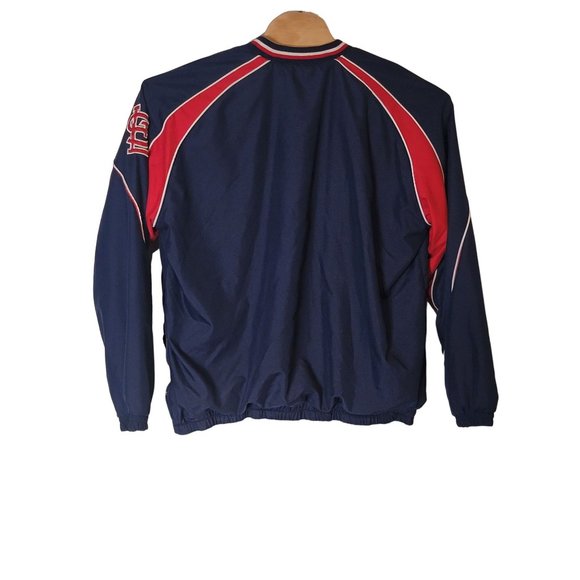 Genuine Merchandise St. Louis Cardinals Pull Over Baseball Jacket Lined Size XL‎ - Picture 2 of 6